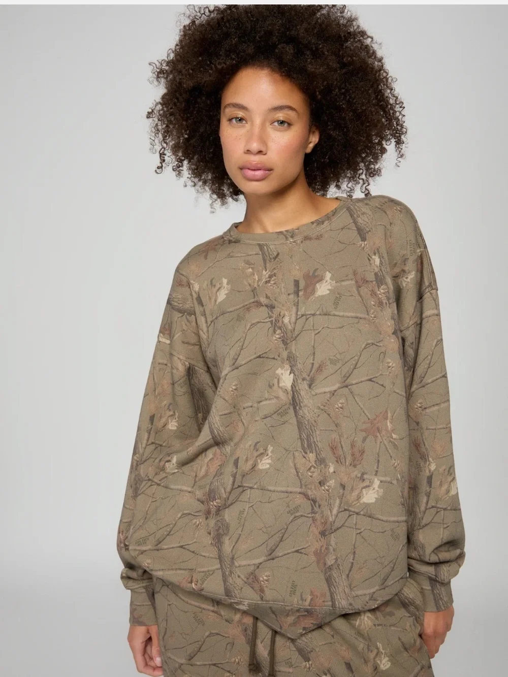 Dairy Boy EVERGREEN CAMO/ORANGE crewneck medium - Picture 1 of 5